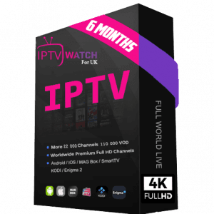 Abonnement IPTV 6 mois – Streaming 4k illimité & sport en direct